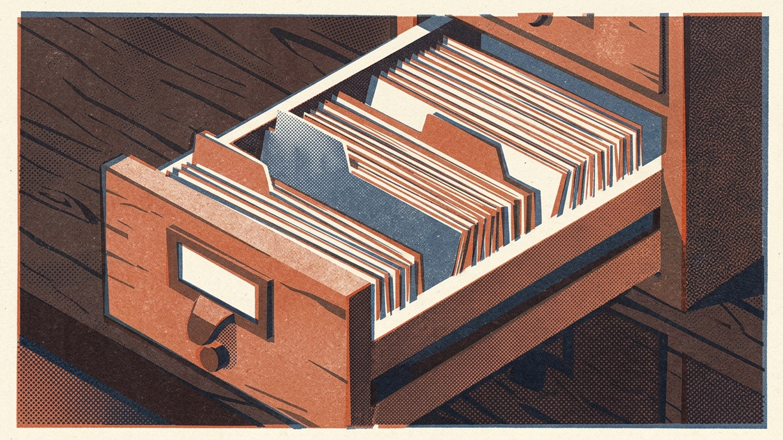 Catalog drawer divided into three sections for branded, category, and problem-aware prompts.